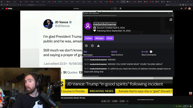 Made the mistake of opening this stream for 30 seconds