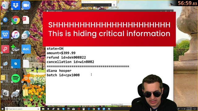Kitboga asks scammer a critical question