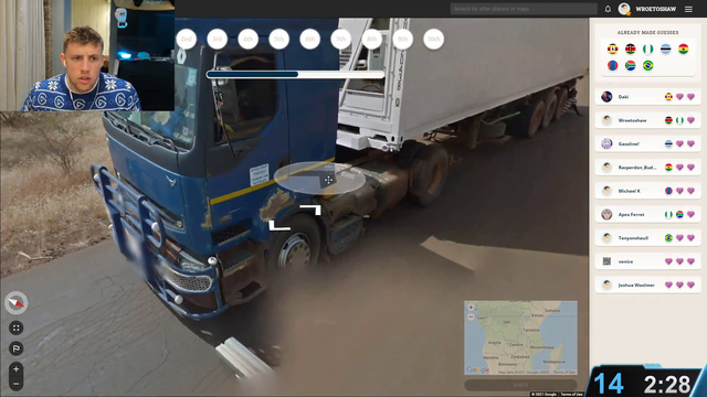W2S sees something on Geoguessr