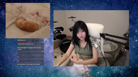 Mizkif being cute