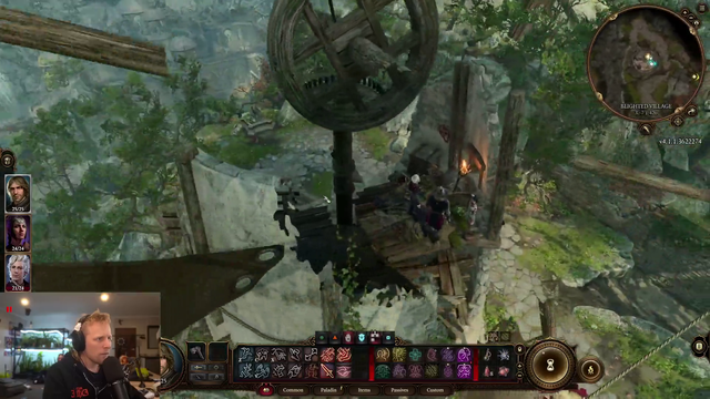 Quin69 attempts to save a gnome strapped to a windmill