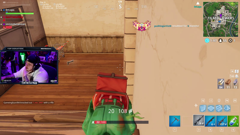 "Tim just got killed by a 2 and a half year old"