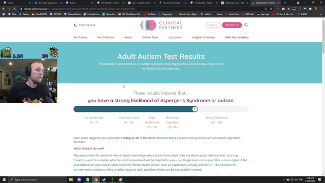 Quin finds out he's autistic