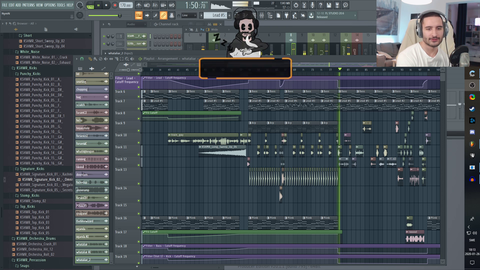Nymn is making a song for Train and the Doc
