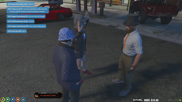 Don't have your girlfriend around when you RP in GTA.