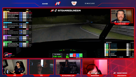Part-Time F1 driver Max Verstappen racing in the iRacing Nurburgring 24hr after getting pole today