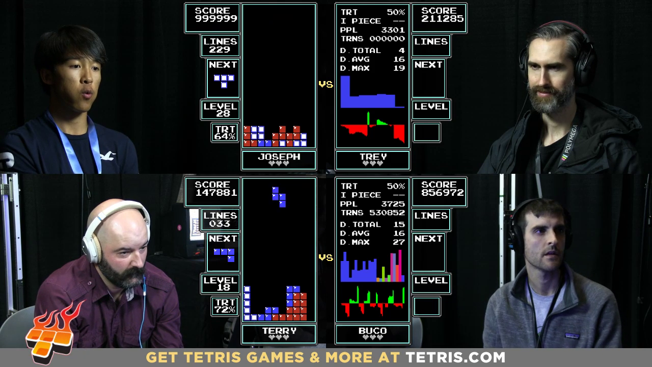 Joseph Saelee just reached the first live level 30 on Classic Tetris ever!