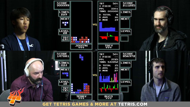 Joseph Saelee just reached the first live level 30 on Classic Tetris ever!