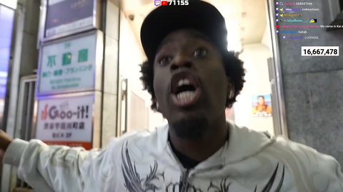 Kai hits his camera man who quits on the spot