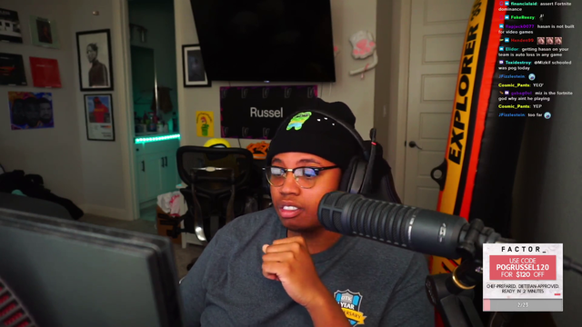 Russel - Russel’s dad stops in