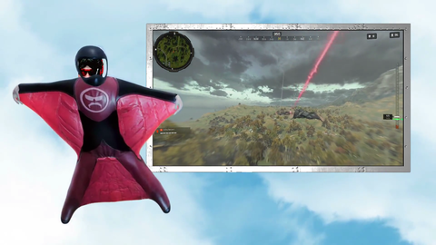 Doc flys in