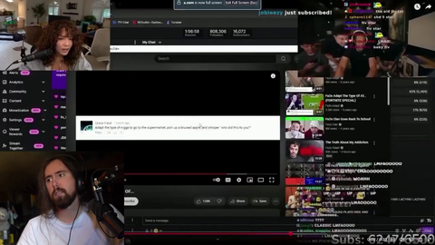Asmongold calls Cinna performative for calling out her roommate Bonnie