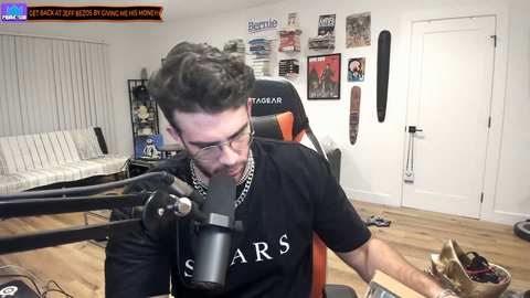 Hasan gets an unexpected package