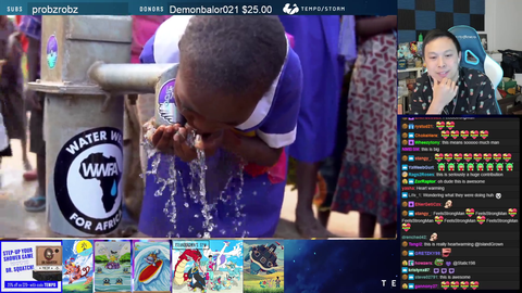 IslandGrown and Static198 sponsor/build new water well in African village