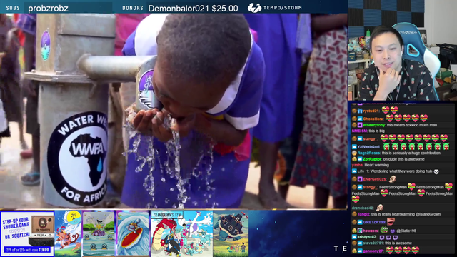 IslandGrown and Static198 sponsor/build new water well in African village