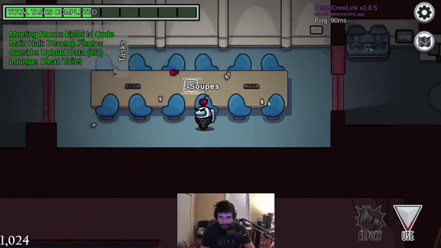 Impostor's monologue gets interrupted