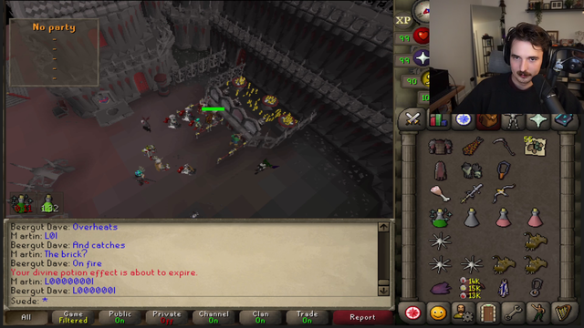 A Runescape viewer gets married