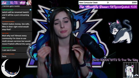 Streamer lays down the cold hard facts about thots ruining the platform and Twitch bias.