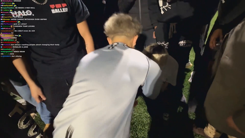 Man who makes fun of overweight people nearly passes out after playing soccer for 40 seconds