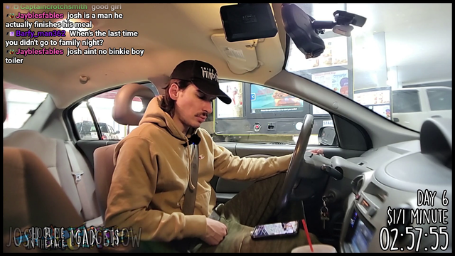 Streamer attempts to enjoy the radio