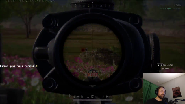 forsen kills more that 1/3 of whole pubg lobby