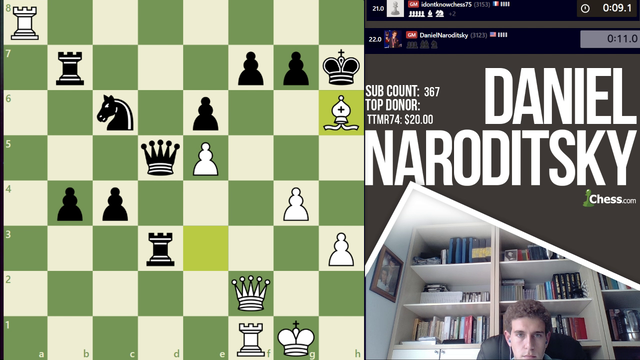 GM Chess streamer rages hard