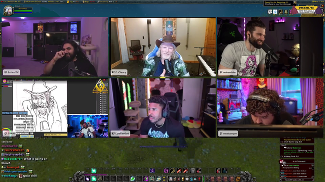 Twitch - MeatCanyon draws DJ Clancy Twitch CEO