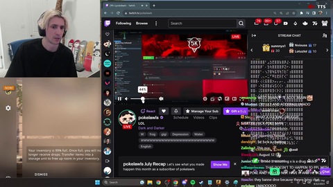 Poke leaked that XQC takes adderall - why is it acceptable for Poke to divulge information about a medical condition of XQC's on stream? If it were against anyone else he would be buried.