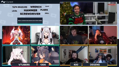 Team Vtuber actually burry Team Degens