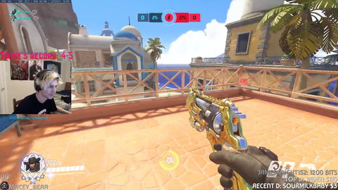 xQc gets a huge 6k with McCree