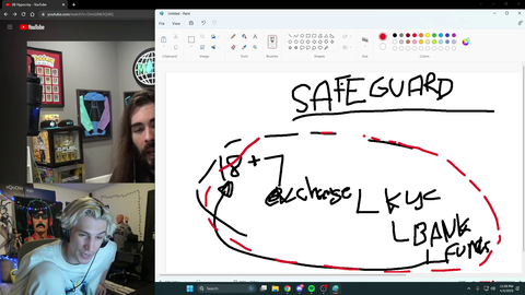 MoistCritikal is confused by xQc bringing up gambling during Fansly debate