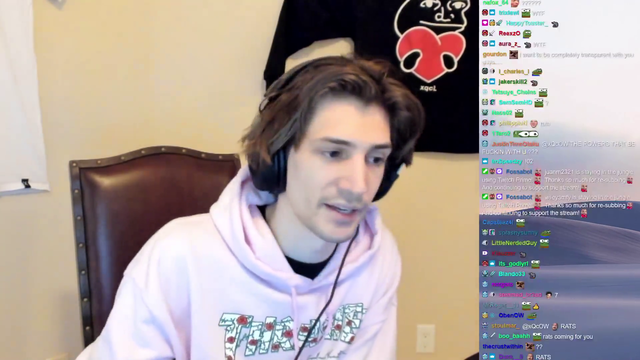xQc talks about his recent ban