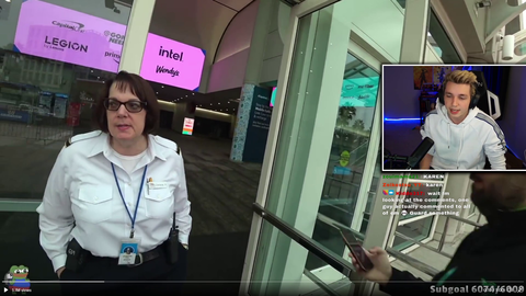 JackTheBus shares his experience with the Twitchcon security lady who dealt with rude attendees (more context provided in a clip below).