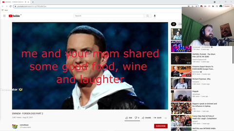 Eminem disses Forsen (Part 2) + surprise appearance