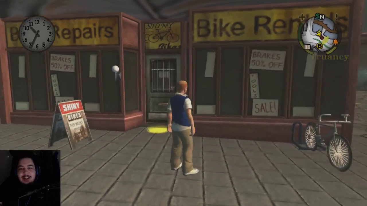 Greek steals a bike