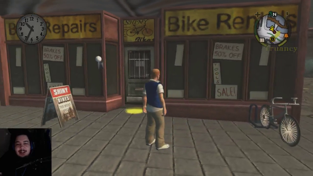 Greek steals a bike