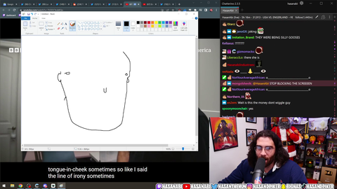 Hasan draws Brittany Venti then calls out chatters who find her attractive…