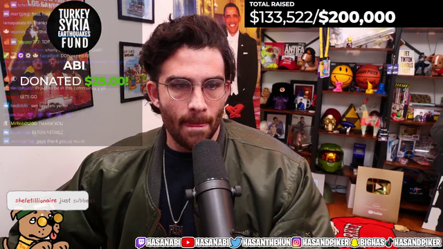 Hasan's Turkey Earthquake Fund is Live! (Link in the Comments)