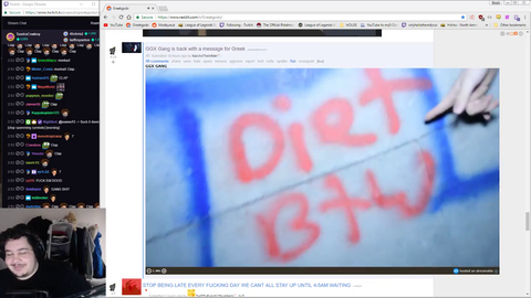 GGX gang members shows Greek what's gonna happen if he doesn't start dieting monkaS