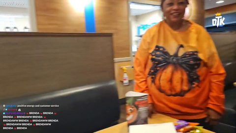 Emily and Emiru tip a highschool teacher who's working part time at IHOP