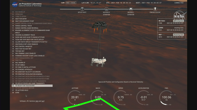 Perseverance Mars Rover Successfully Lands