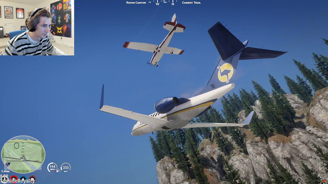 Plane ride gone wrong