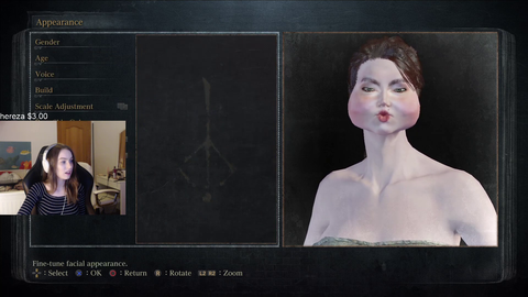 Nani accurately recreates herself in Bloodbourne