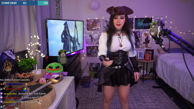 Streamer attempts the forbidden 3 knife spins