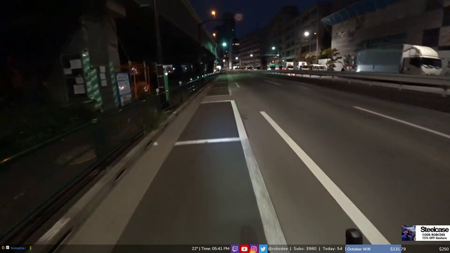 Rob gets passed by salaryman