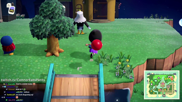 Streamer fails to hold a balloon in a video game (ConnorEatsPants)