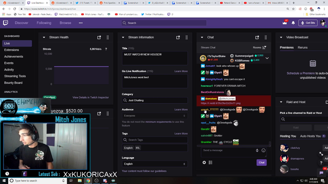Mitch gets fed up with Greek