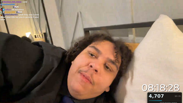 Zoil forgot he had a mirror in his hotel room