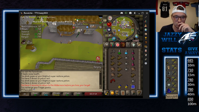 OSRS pker takes a tumble