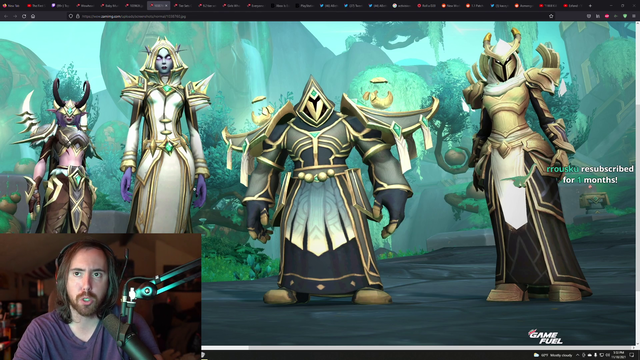 Asmon opinion on people still buying new transmog sets in WoW store